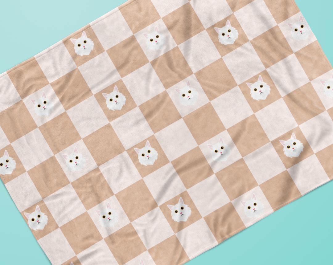 Personalized Cat Blankets