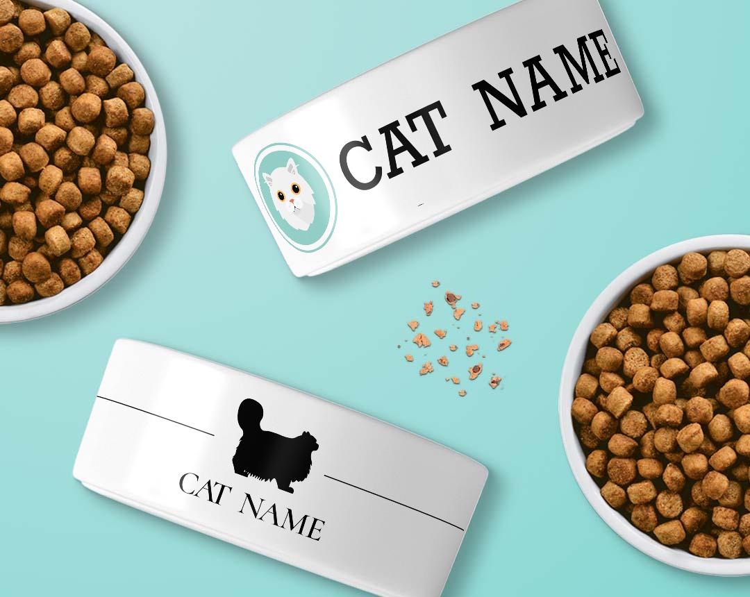 Personalized Cat Bowls
