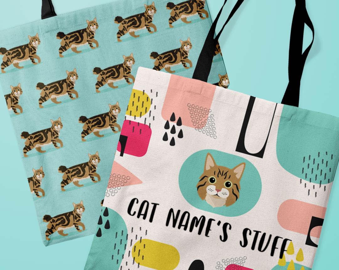 Personalized Cat Bags