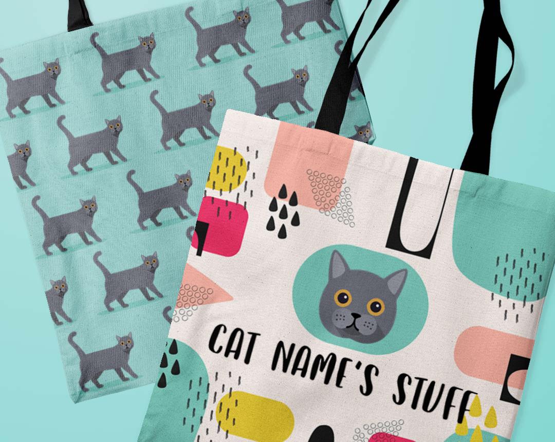Personalized Cat Bags
