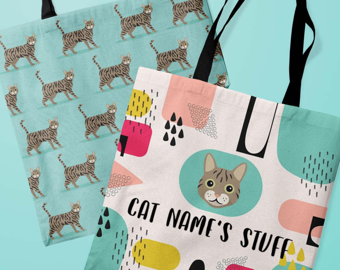 Personalized Cat Bags