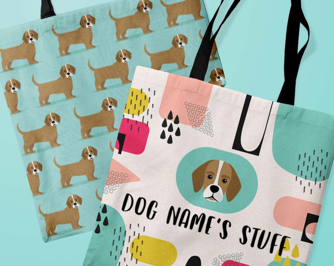 Personalized Dog Bags