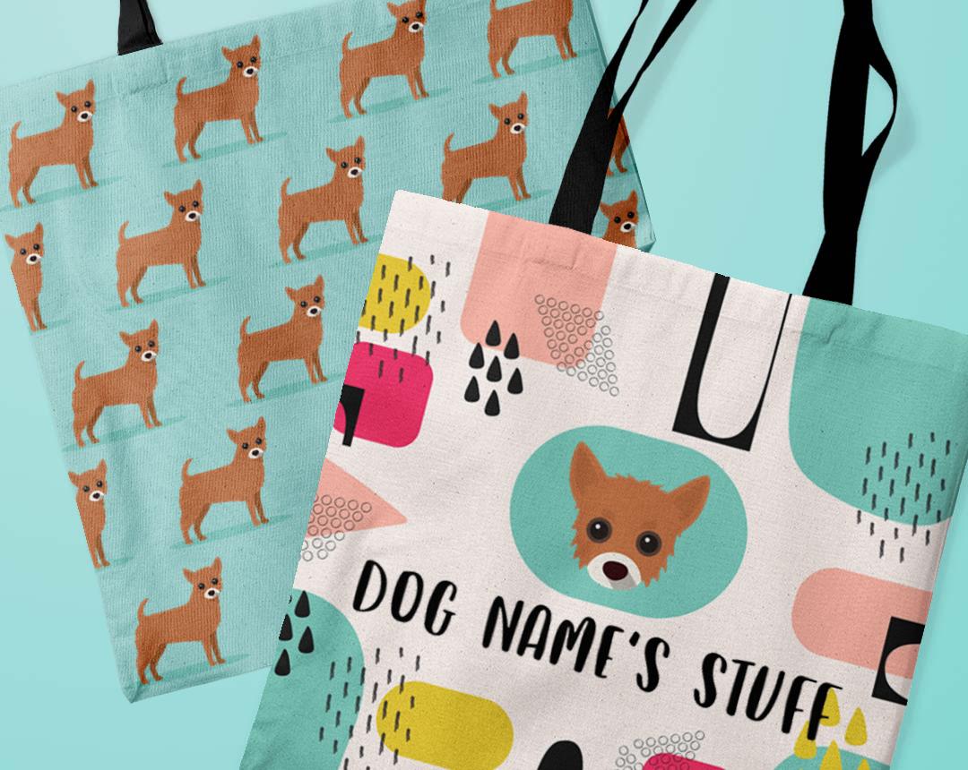 Personalized Dog Bags