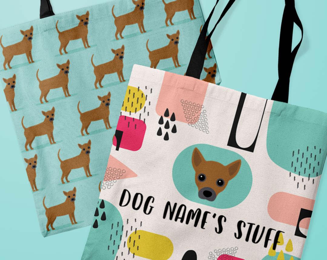 Personalized Dog Bags