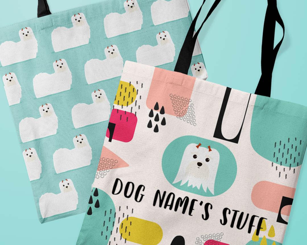 Personalized Dog Bags