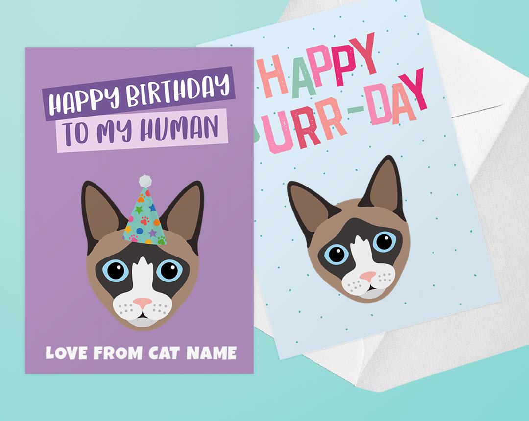 Personalized Cat Cards