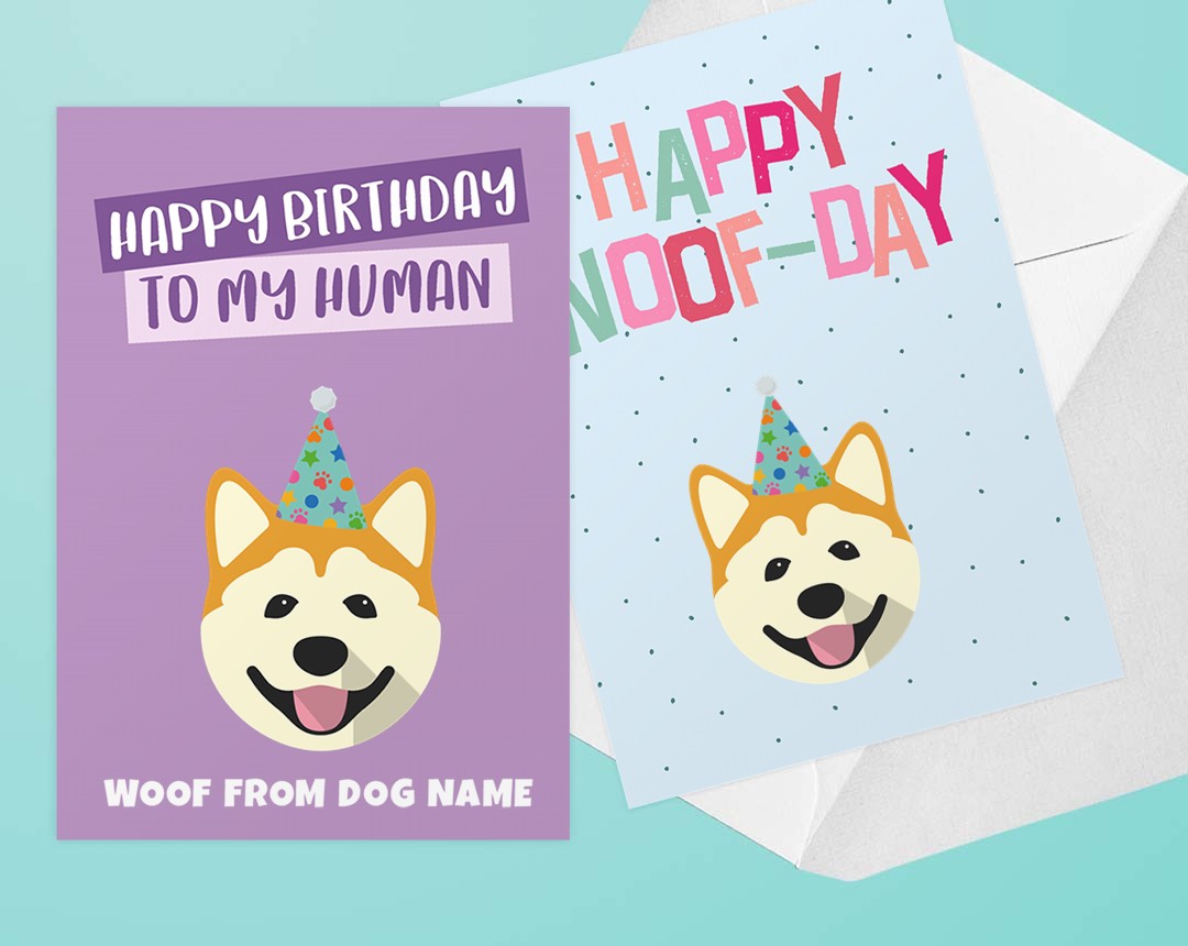 Personalized Dog Greeting Cards