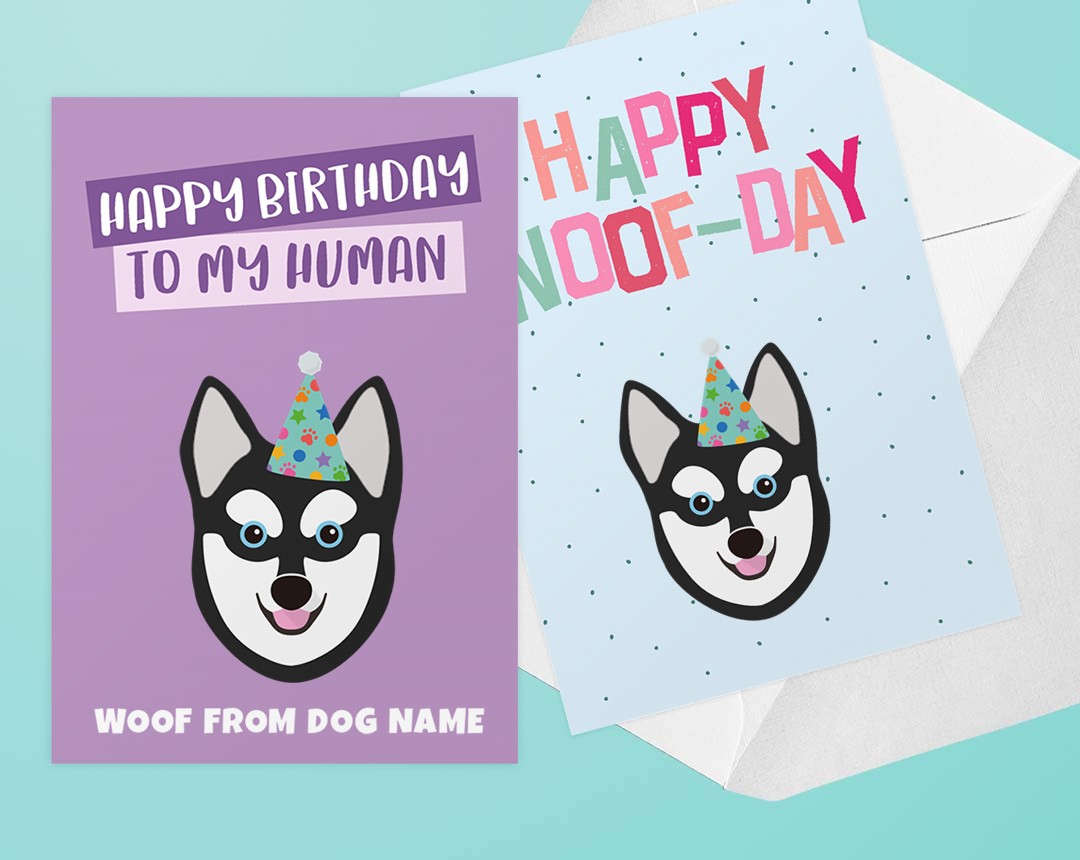 Personalized Dog Greeting Cards