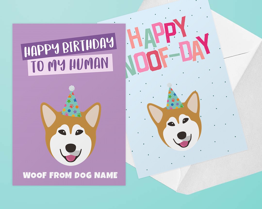 Personalized Dog Greeting Cards