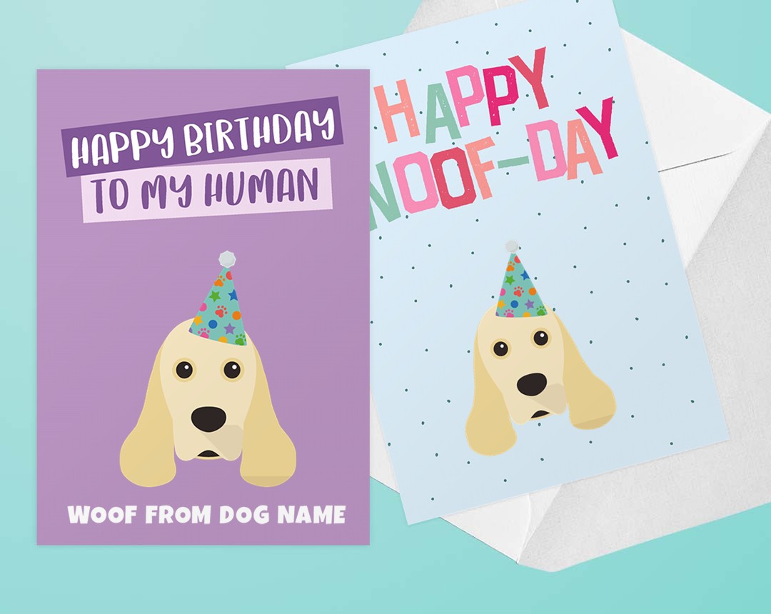 Personalized Dog Greeting Cards