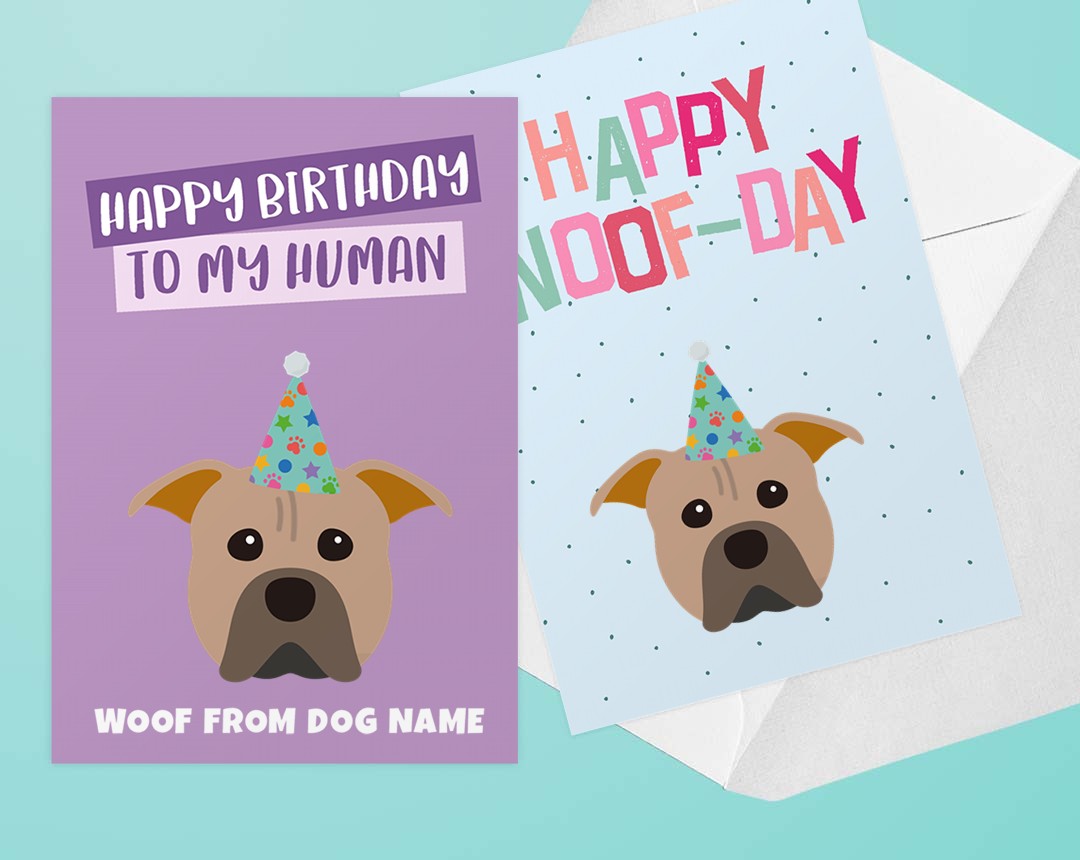 Personalized Dog Greeting Cards