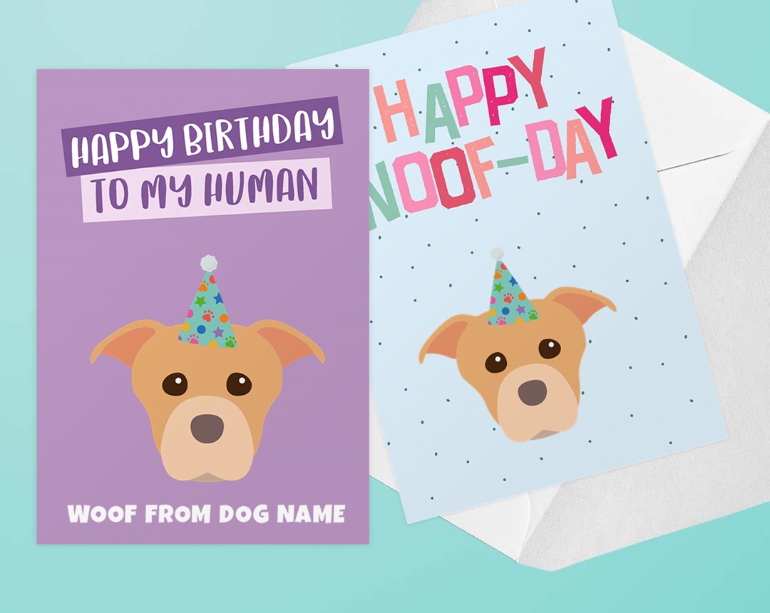 Personalized Dog Greeting Cards