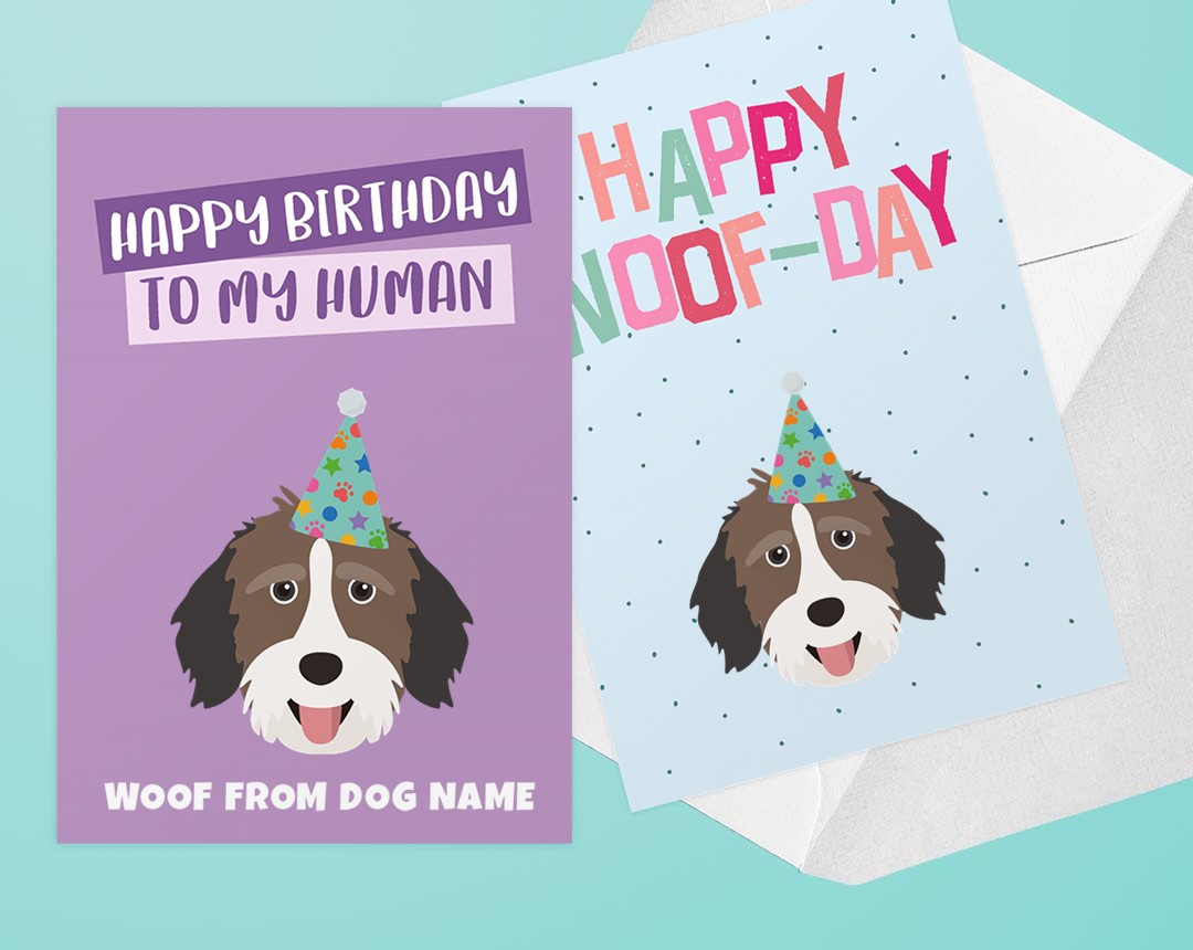 Personalized Dog Greeting Cards