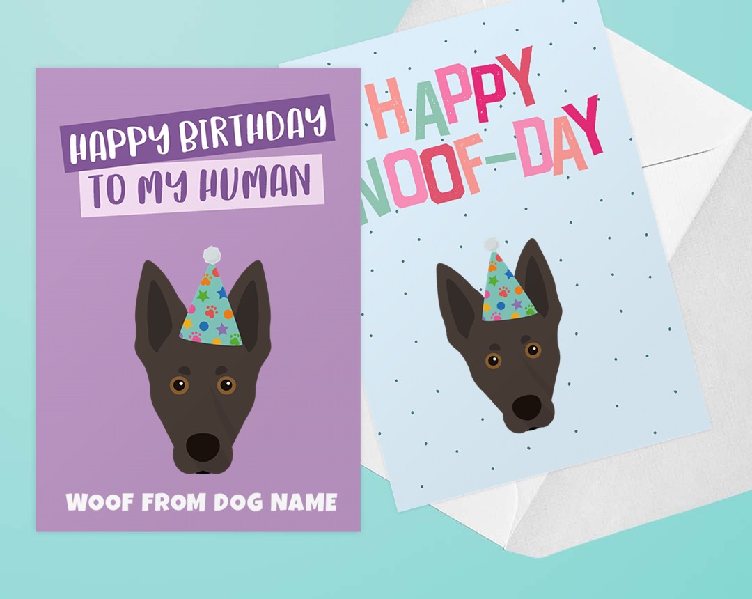 Personalized Dog Greeting Cards