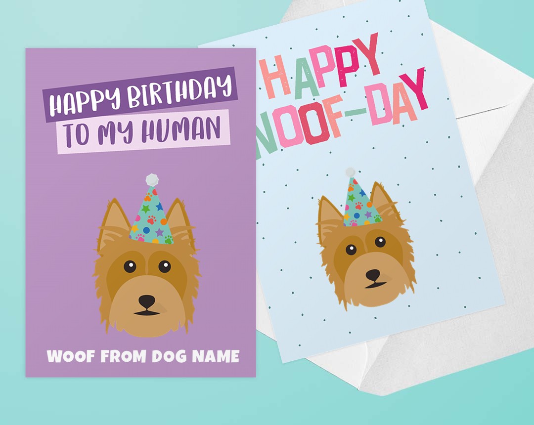 Personalized Dog Greeting Cards