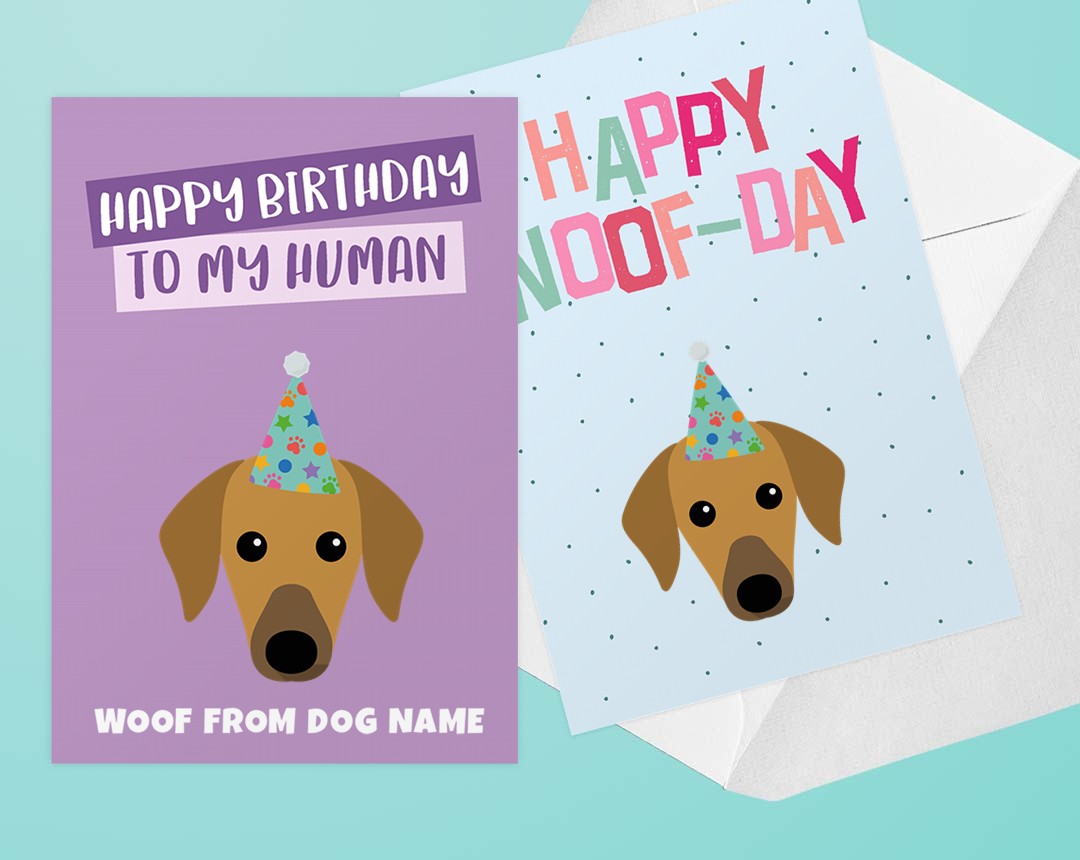 Personalized Dog Greeting Cards