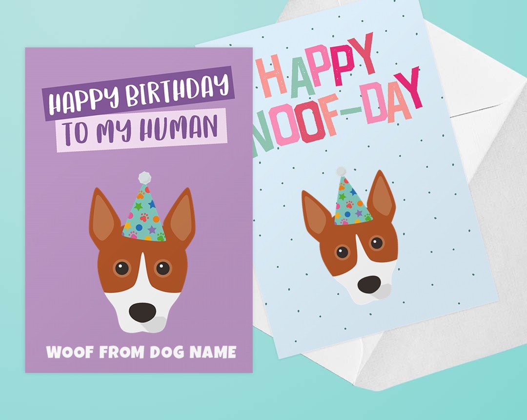 Personalized Dog Greeting Cards