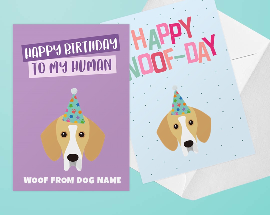 Personalized Dog Greeting Cards