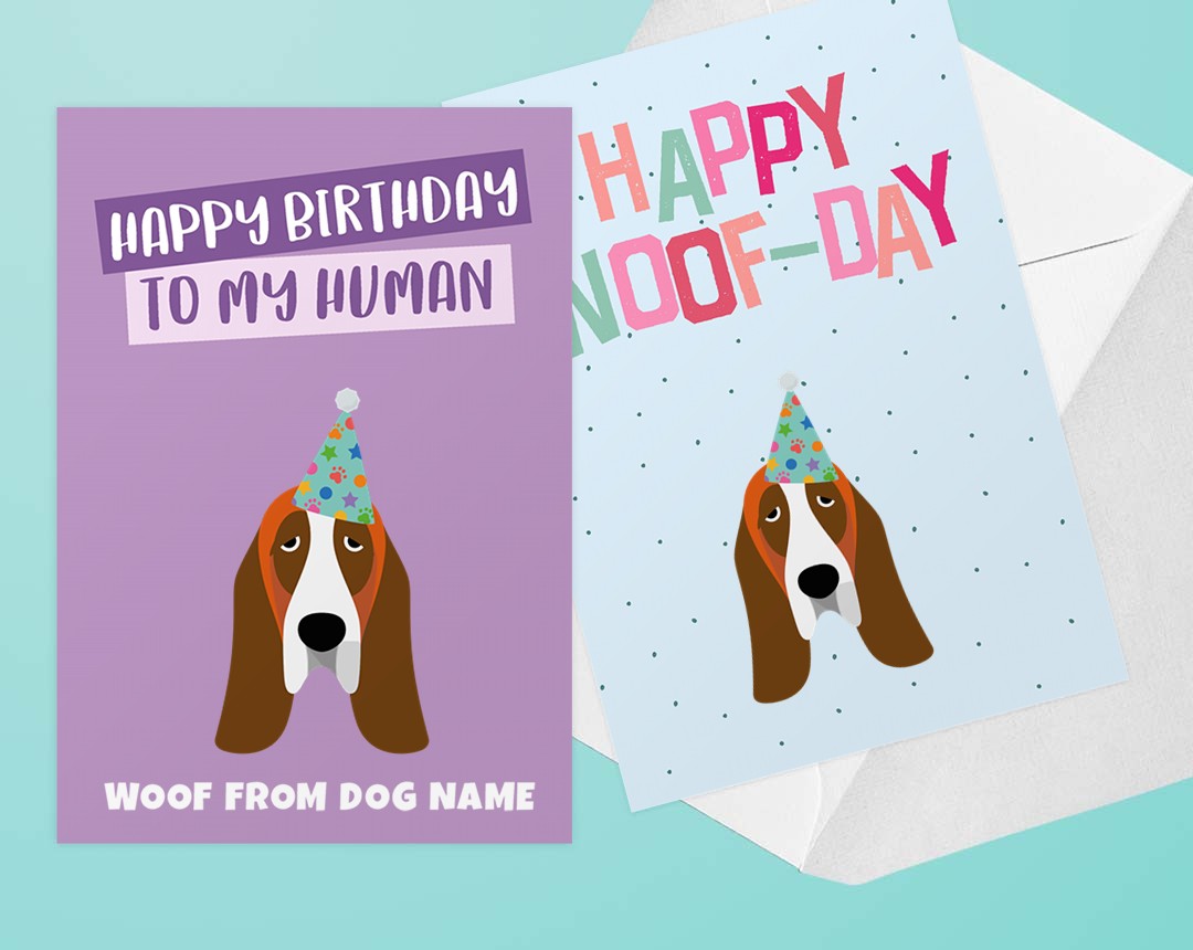Personalized Dog Greeting Cards