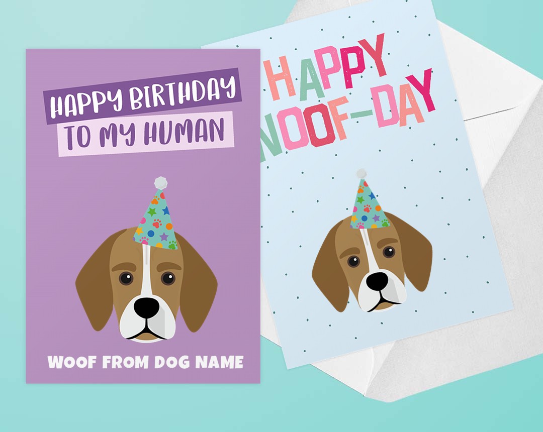 Personalized Dog Greeting Cards