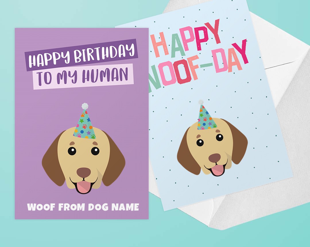 Personalized Dog Greeting Cards