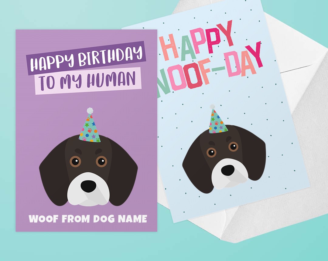 Personalized Dog Greeting Cards