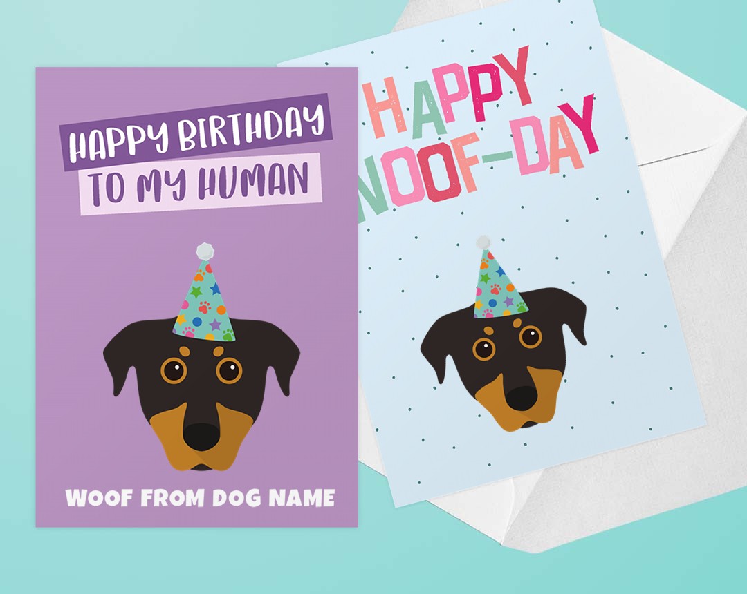 Personalized Dog Greeting Cards