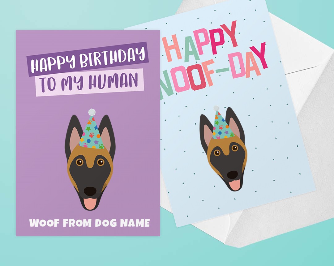 Personalized Dog Greeting Cards
