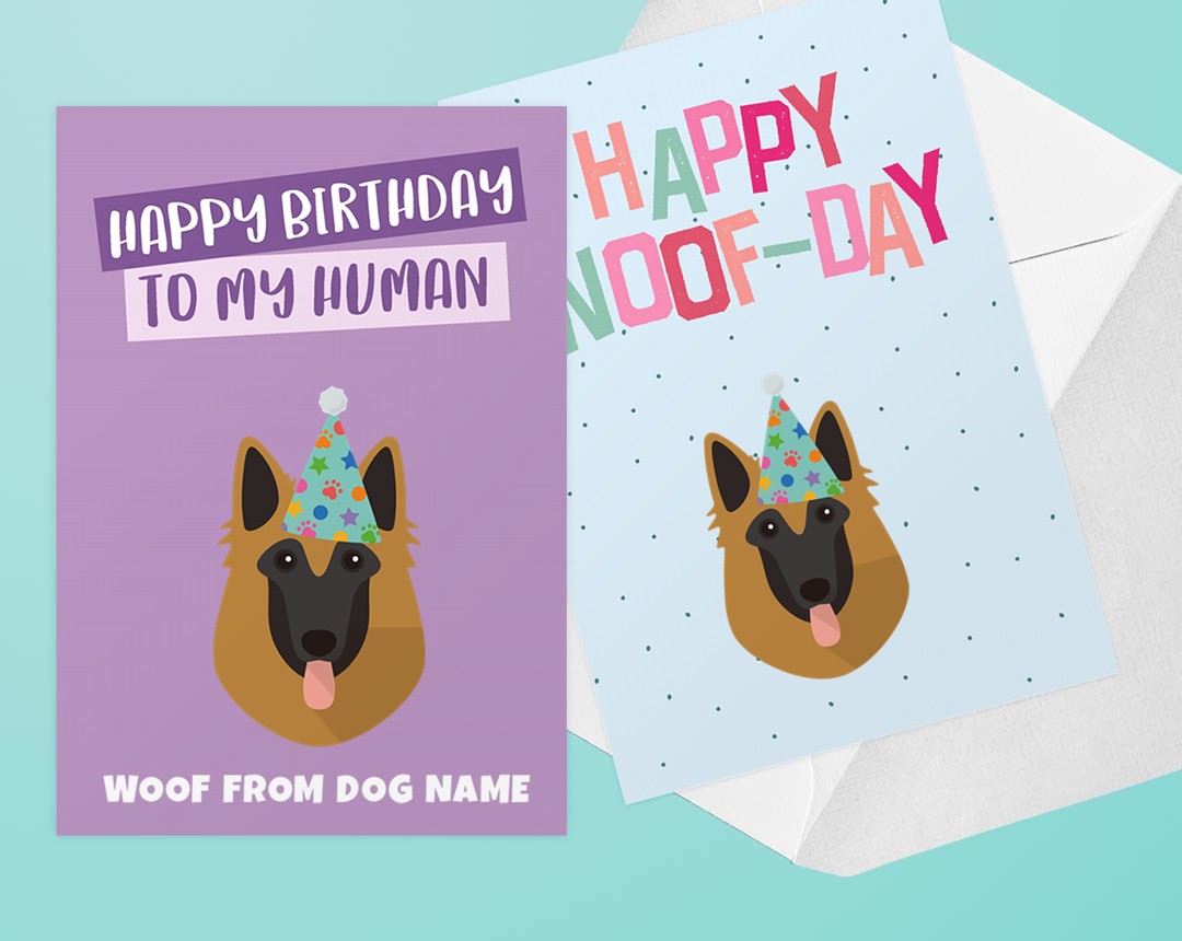 Personalized Dog Greeting Cards
