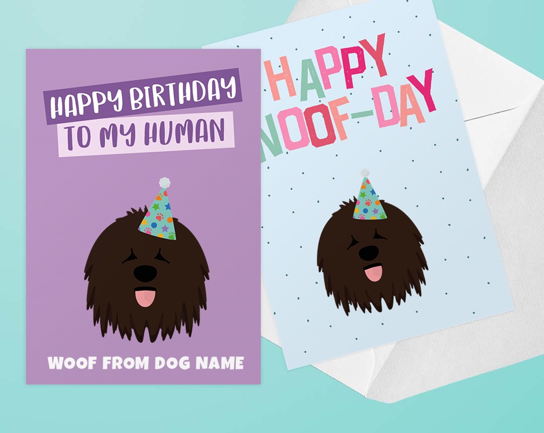 Personalized Dog Greeting Cards