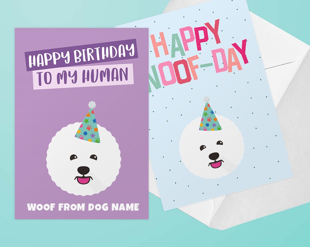 Personalized Dog Greeting Cards