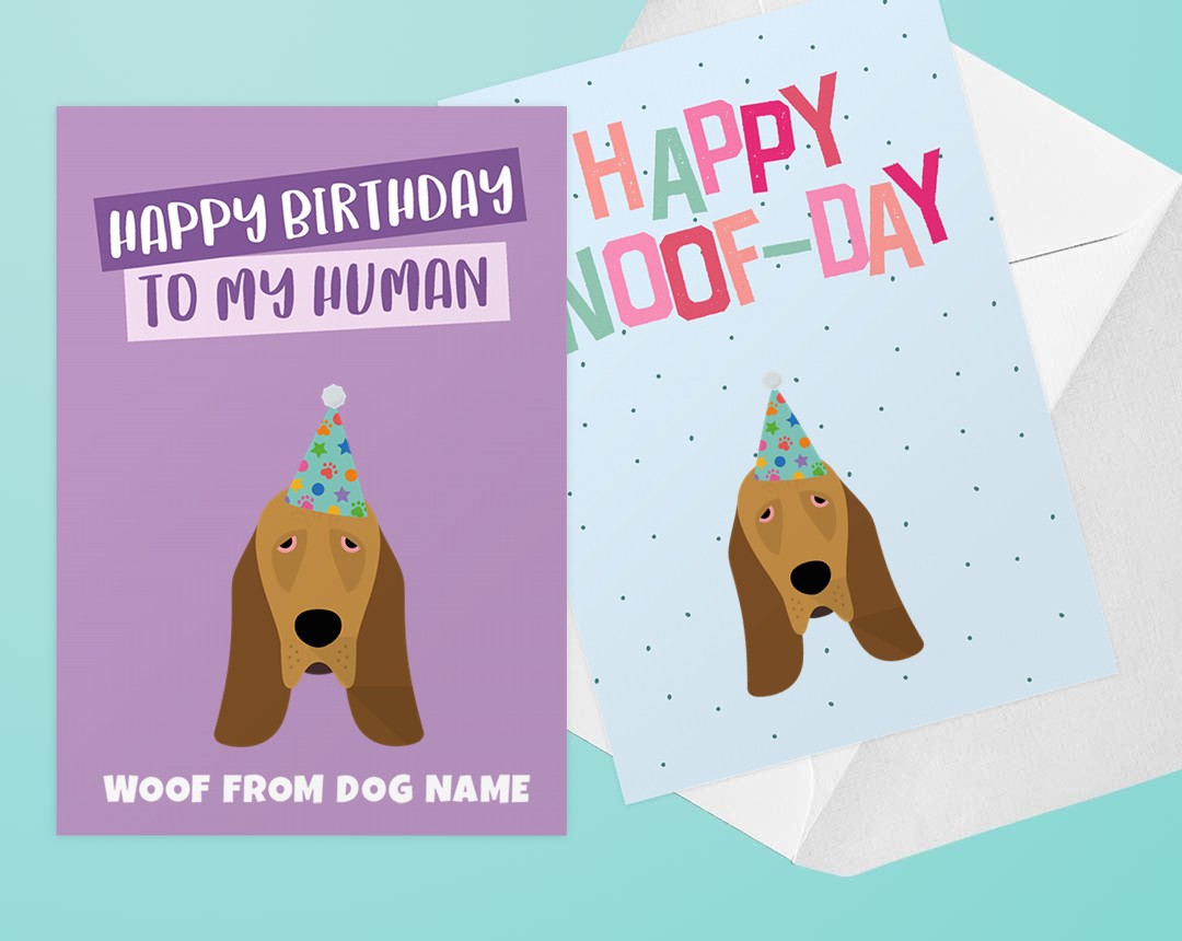 Personalized Dog Greeting Cards