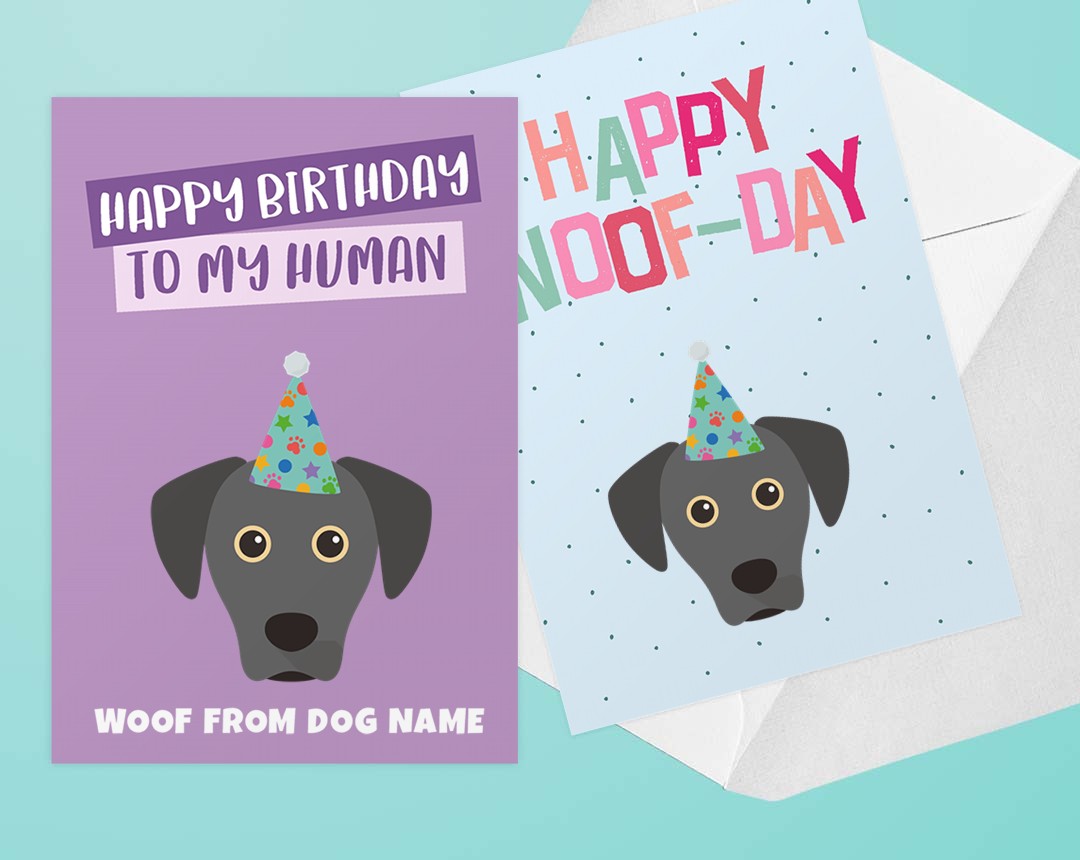 Personalized Dog Greeting Cards