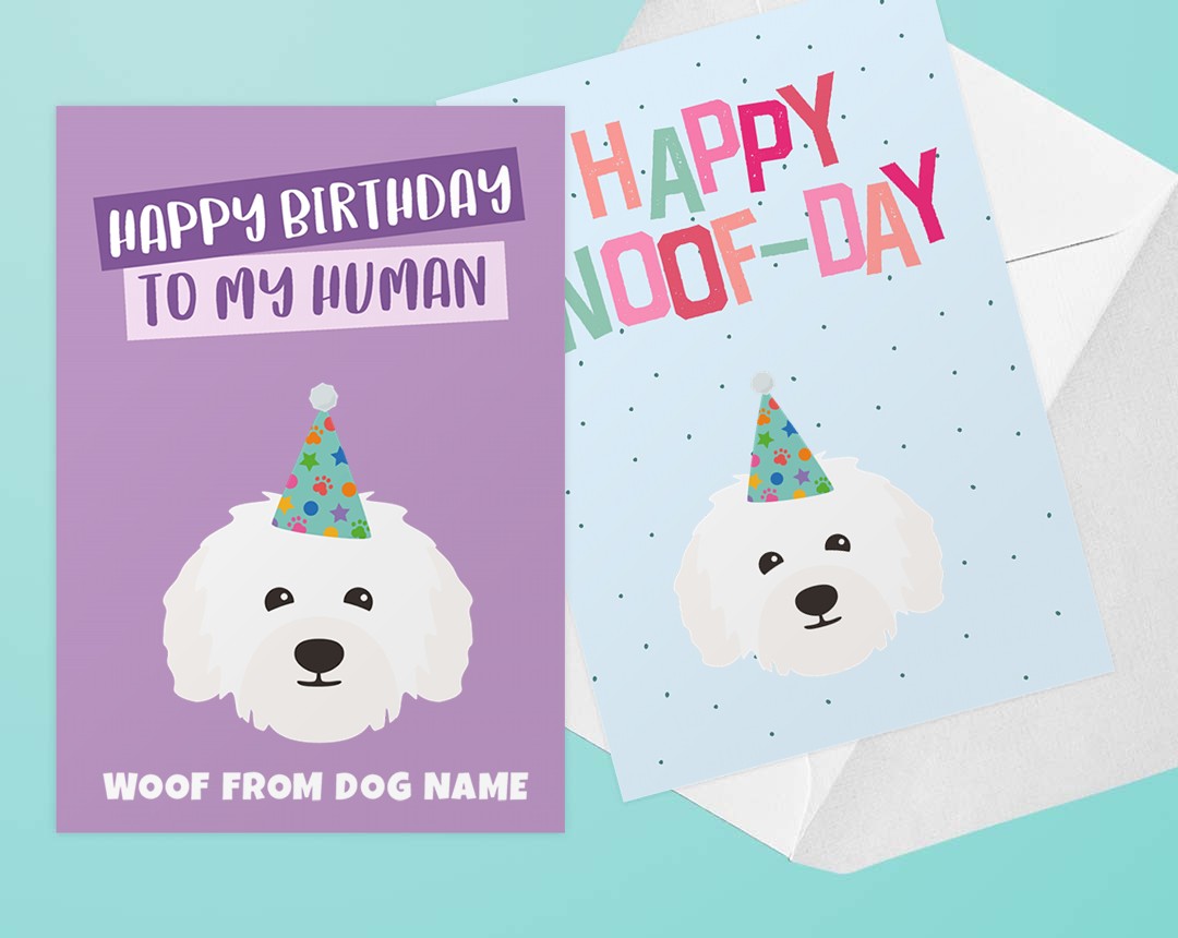 Personalized Dog Greeting Cards