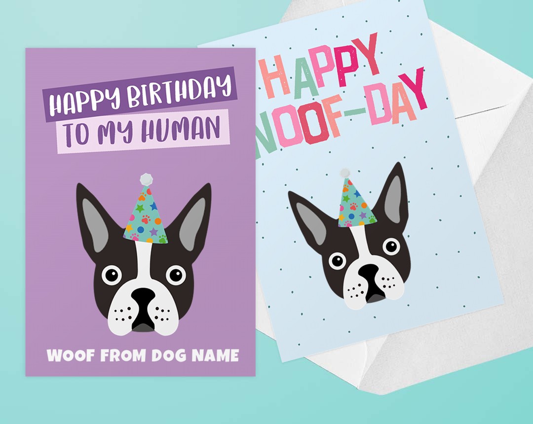 Personalized Dog Greeting Cards