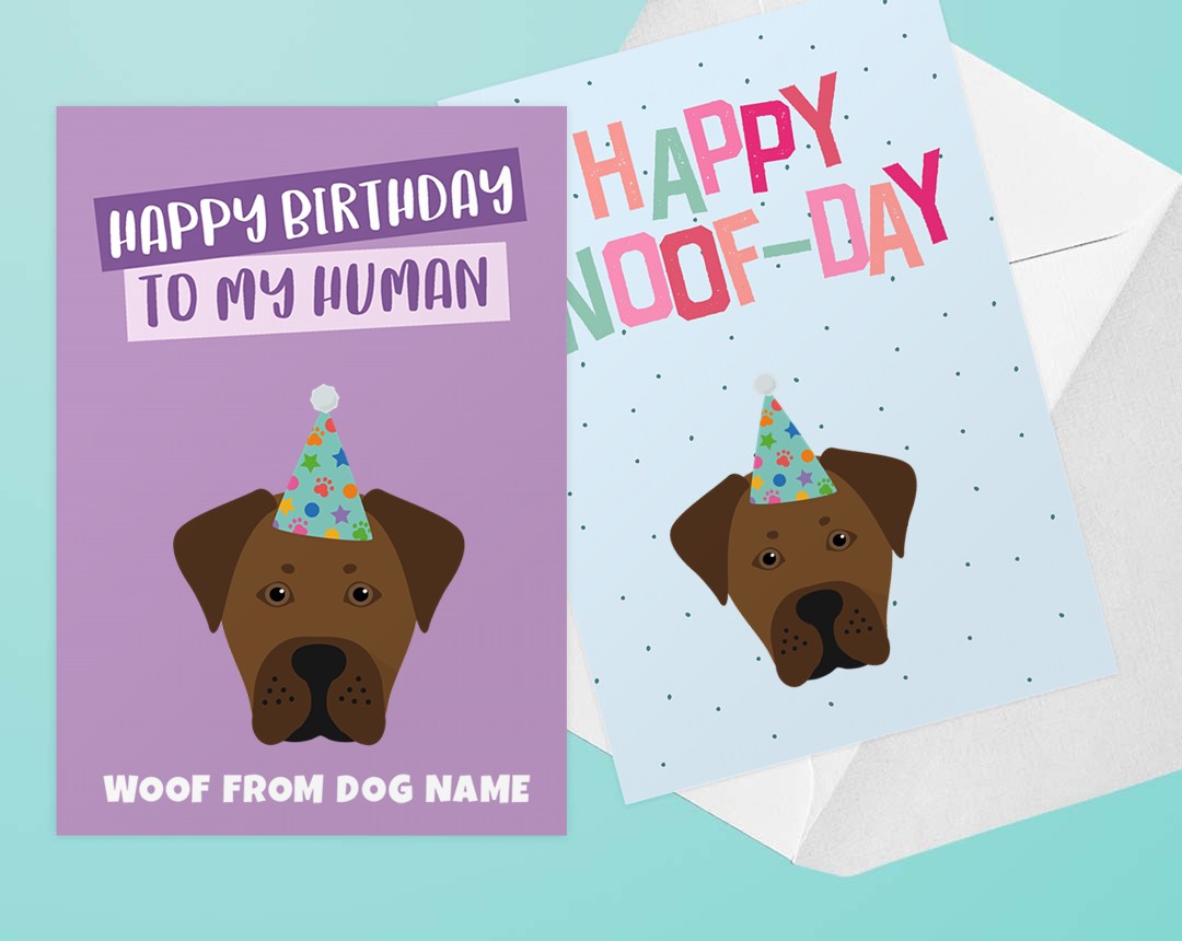 Personalized Dog Greeting Cards