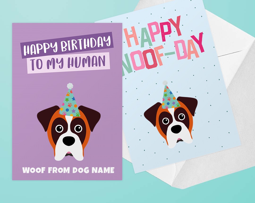 Personalized Dog Greeting Cards