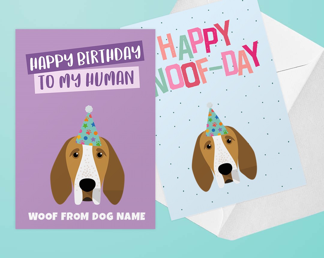 Personalized Dog Greeting Cards
