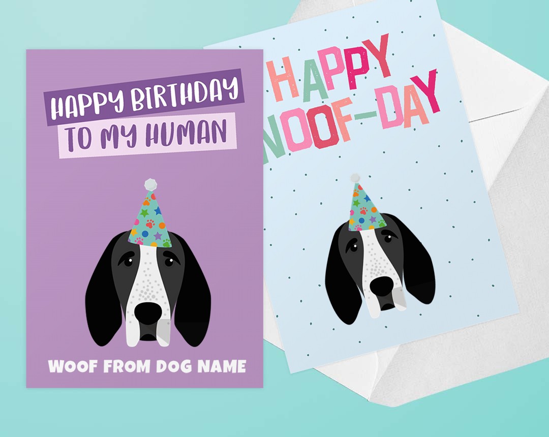 Personalized Dog Greeting Cards