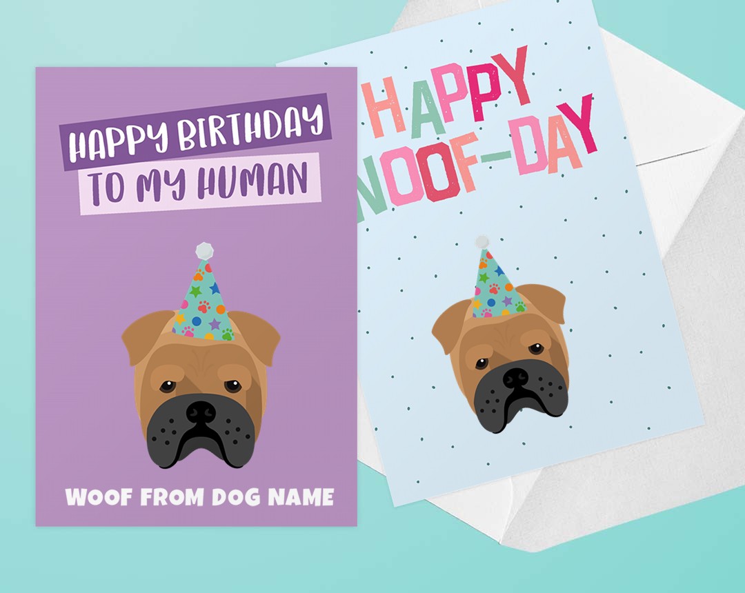 Personalized Dog Greeting Cards