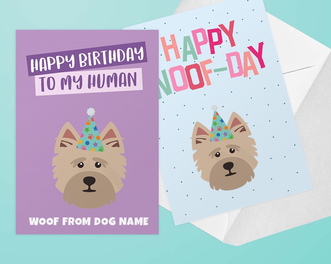 Personalized Dog Greeting Cards