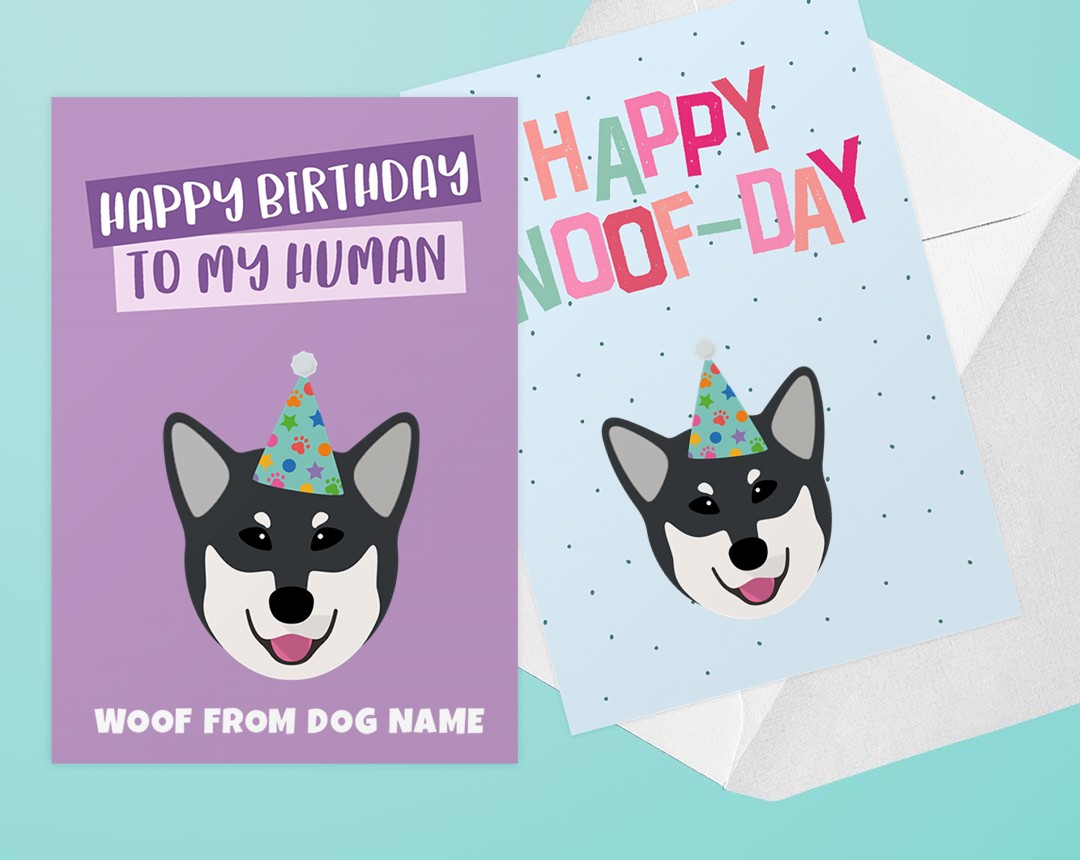 Personalized Dog Greeting Cards