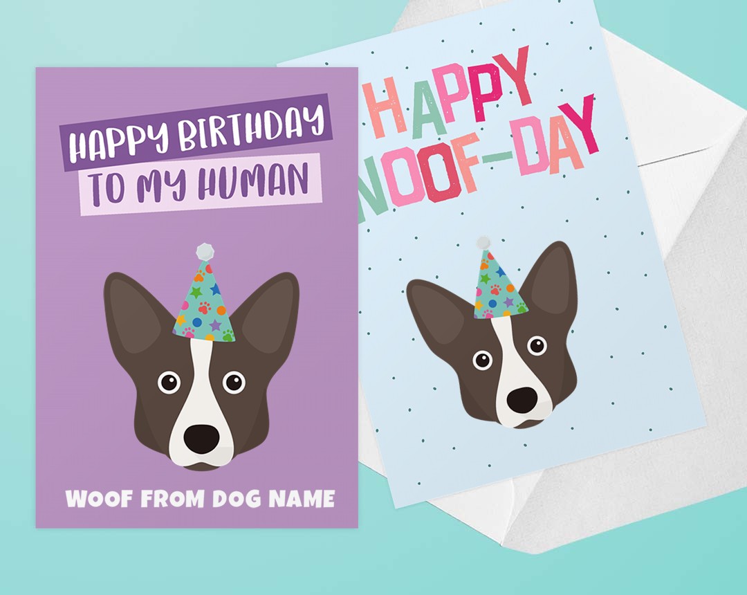 Personalised Dog Cards