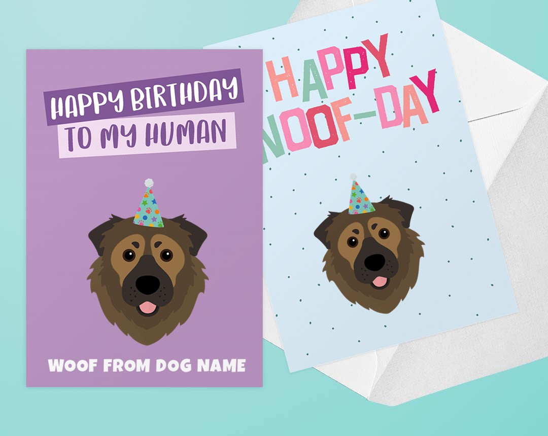 Personalized Dog Greeting Cards