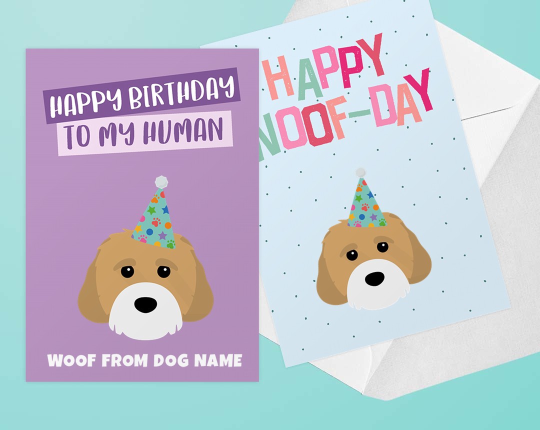Personalized Dog Greeting Cards