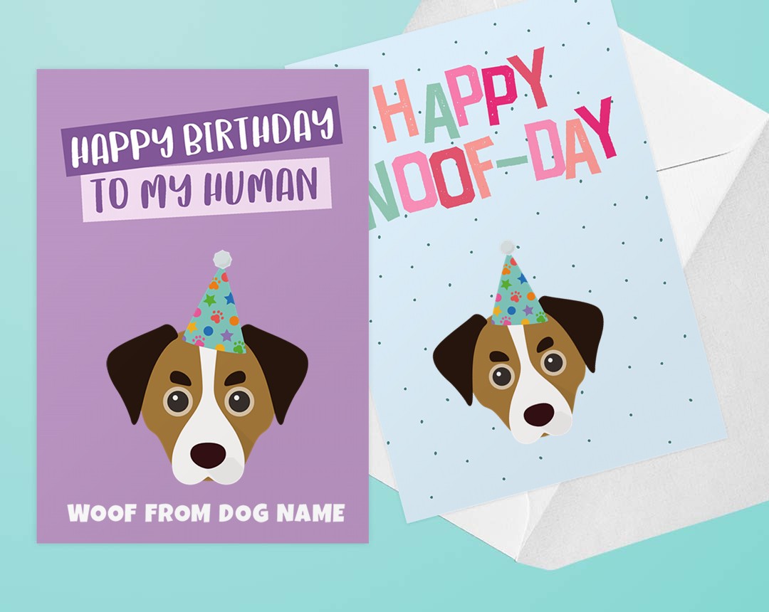 Personalized Dog Greeting Cards