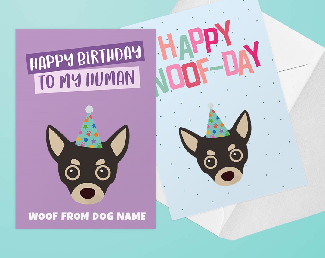 Personalized Dog Greeting Cards