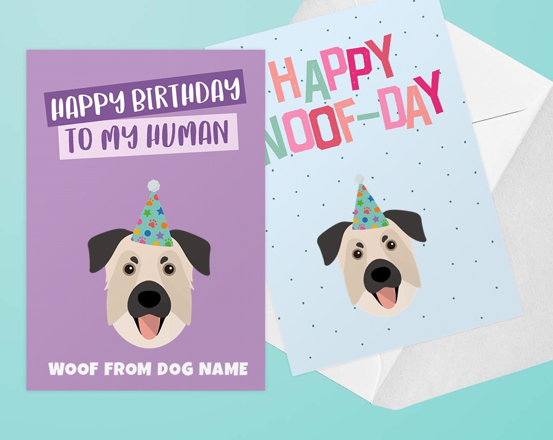 Personalized Dog Greeting Cards