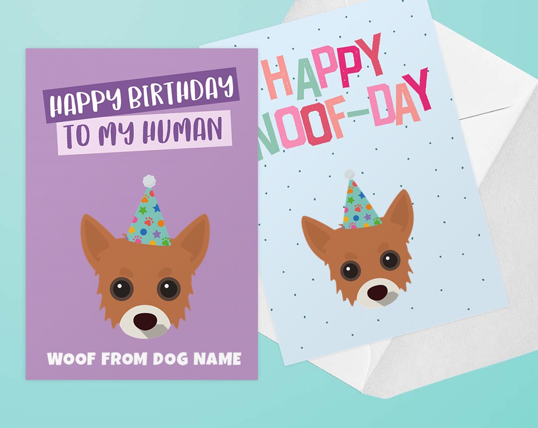 Personalized Dog Greeting Cards