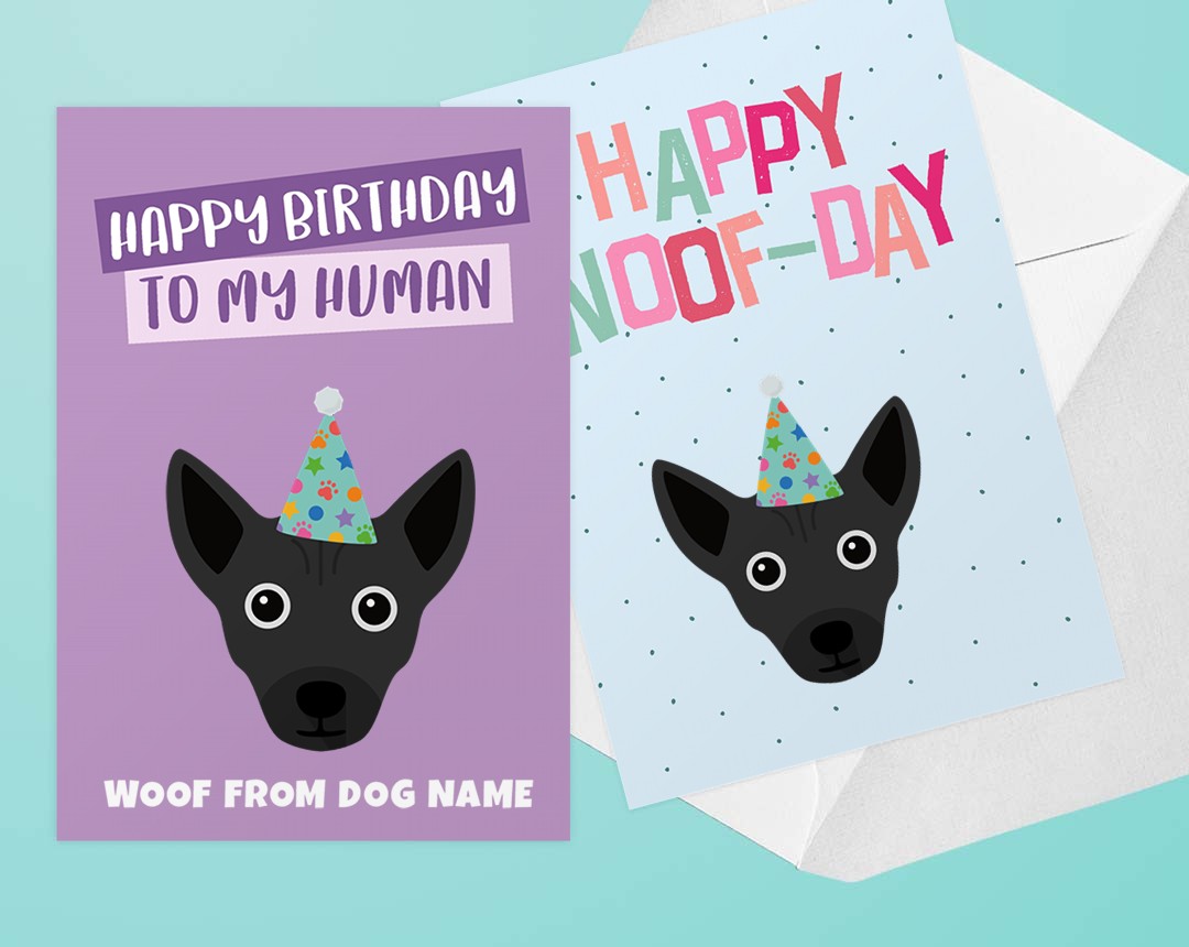 Personalized Dog Greeting Cards